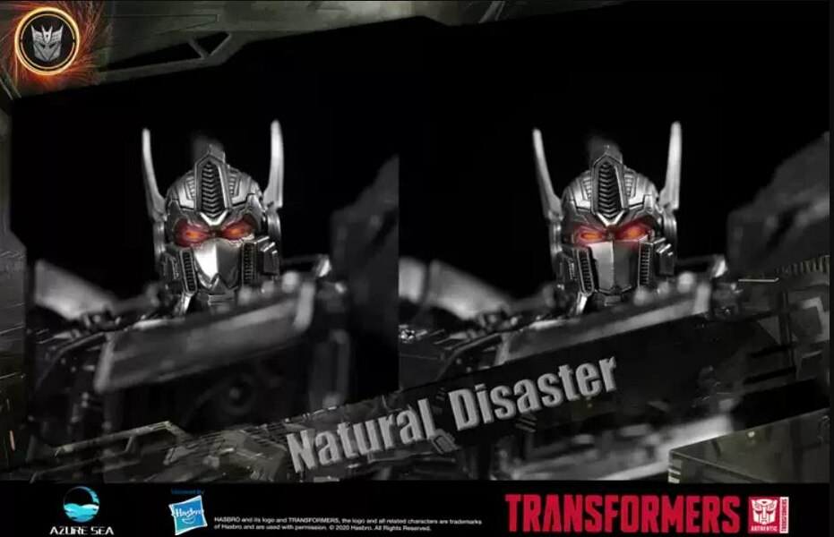 AzureSea Studio Transformers Nemesis Prime Statue Color Image  (10 of 42)